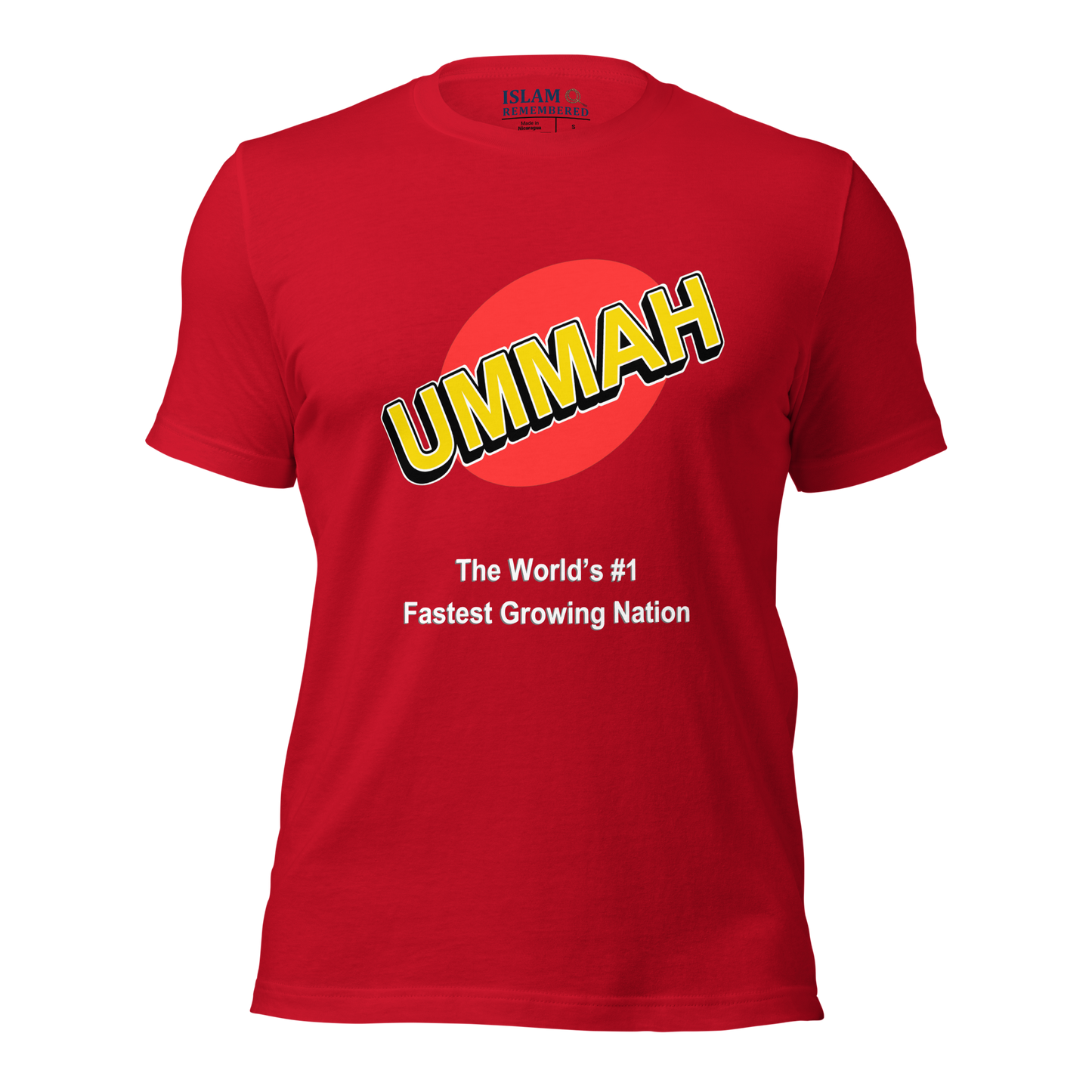 ADULT T-Shirt - UMMAH THE WORLDS FIRST - White