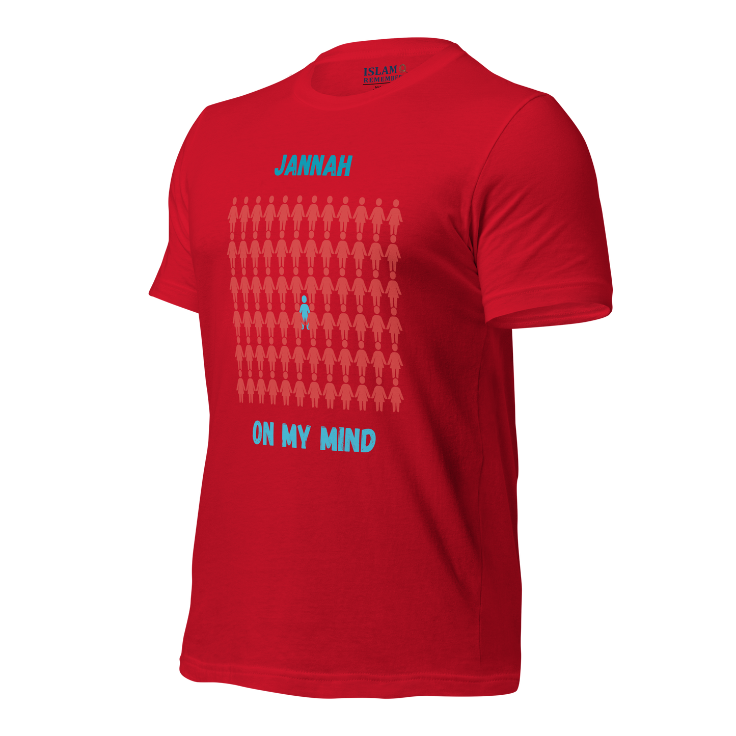 MEN's T-Shirt - JANNAH ON MY MIND - Blue