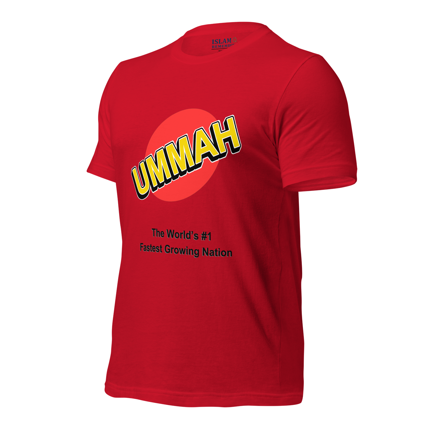 ADULT T-Shirt - UMMAH THE WORLDS FIRST - Black