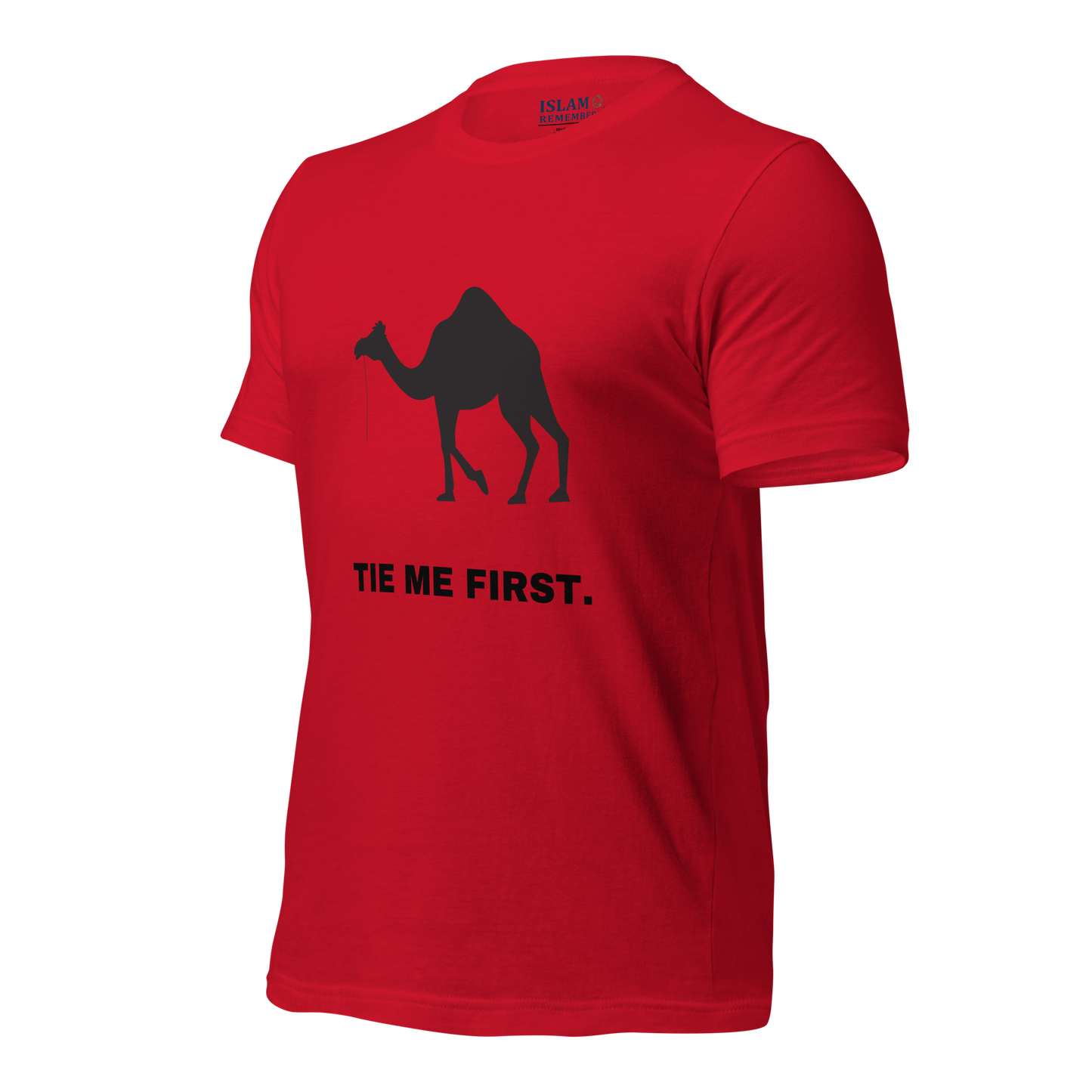 ADULT T-Shirt - TIE ME FIRST - Black