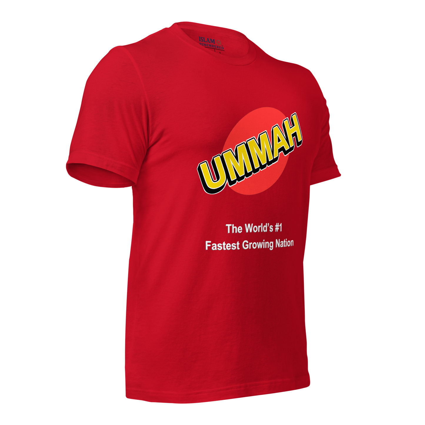 ADULT T-Shirt - UMMAH THE WORLDS FIRST - White