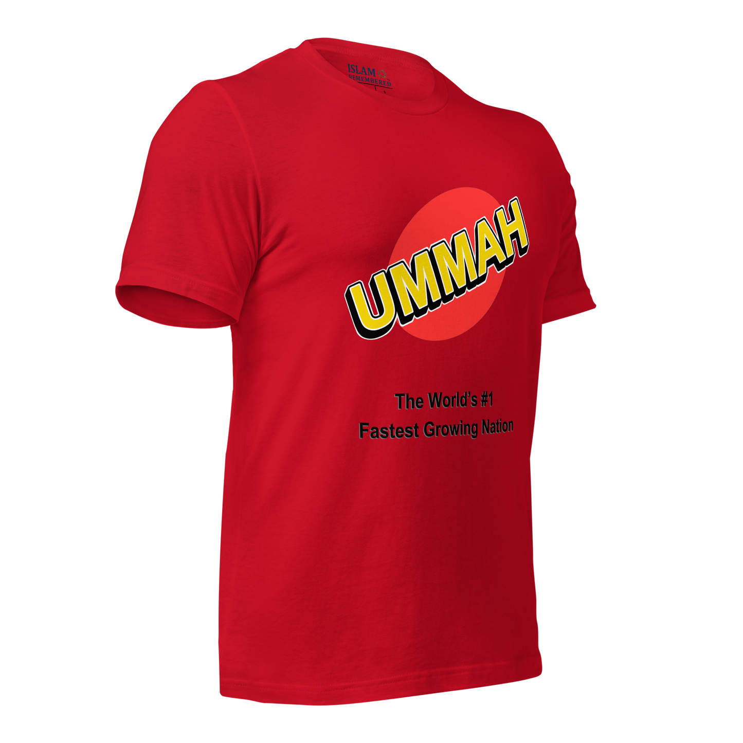 ADULT T-Shirt - UMMAH THE WORLDS FIRST - Black