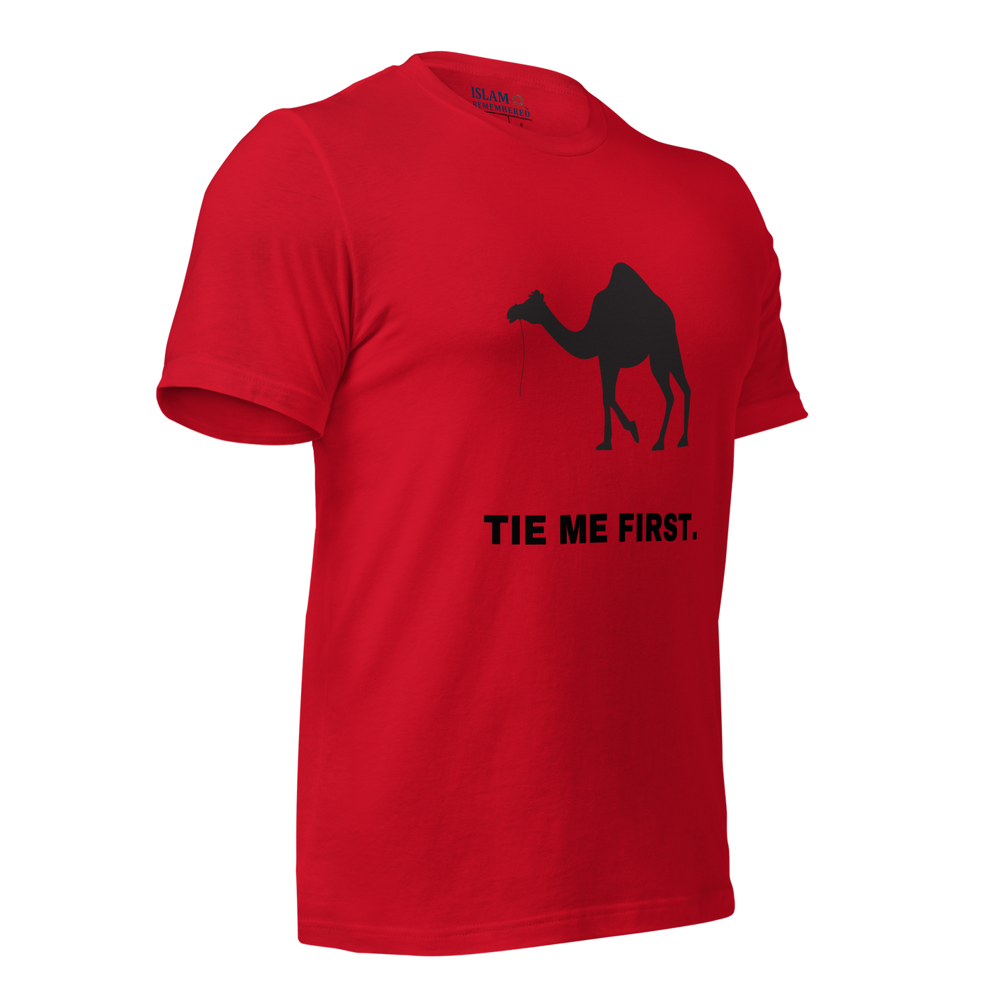 ADULT T-Shirt - TIE ME FIRST - Black