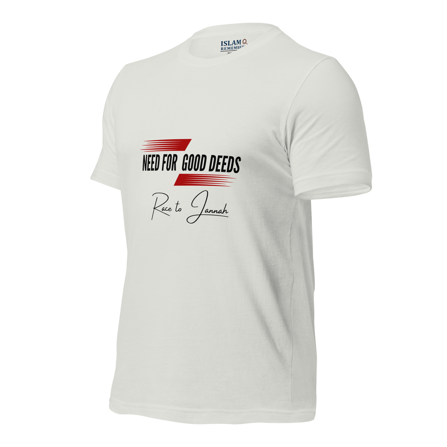 ADULT T-Shirt - NEED FOR GOOD DEEDS - Black/Red