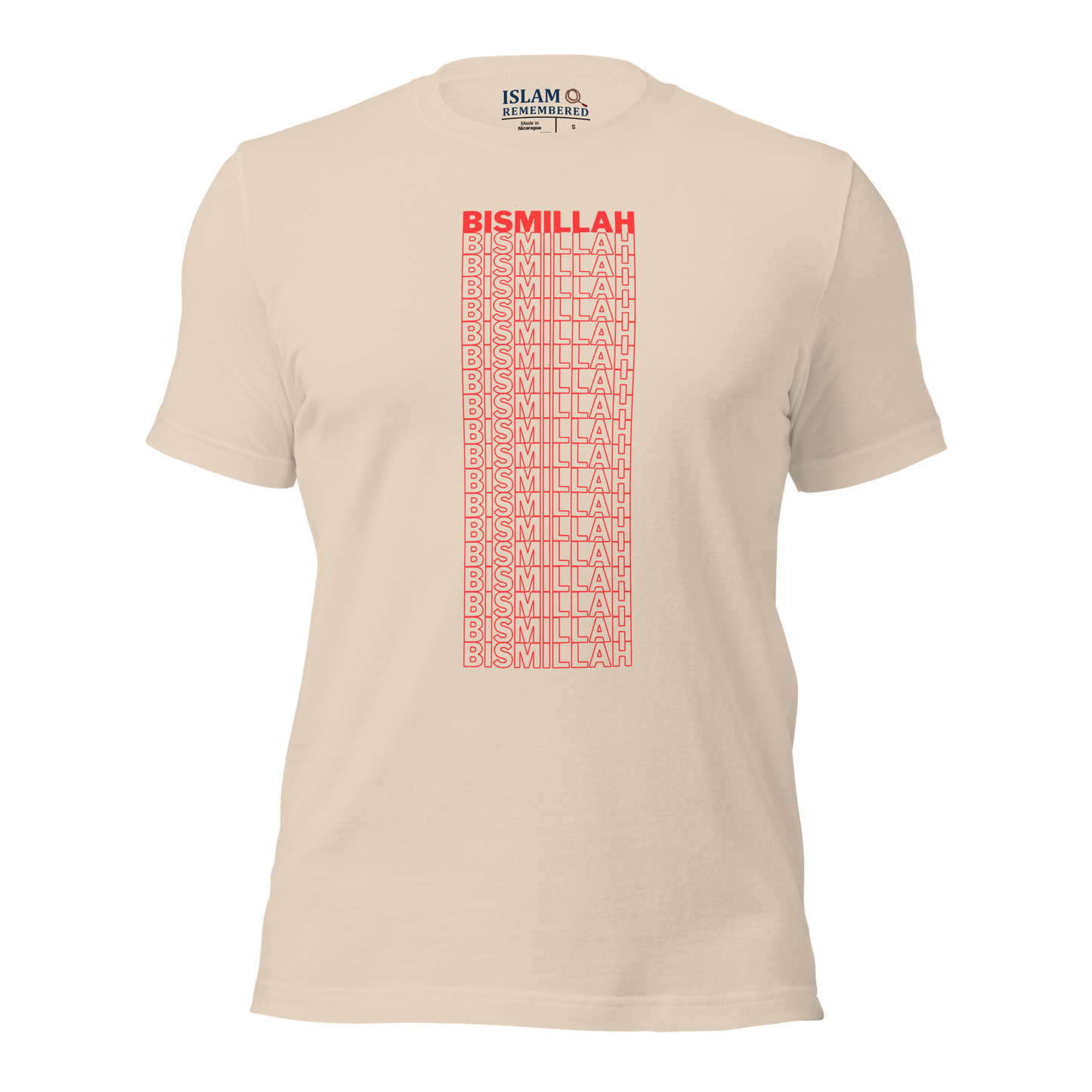ADULT T-Shirt - BISMILLAH - Red