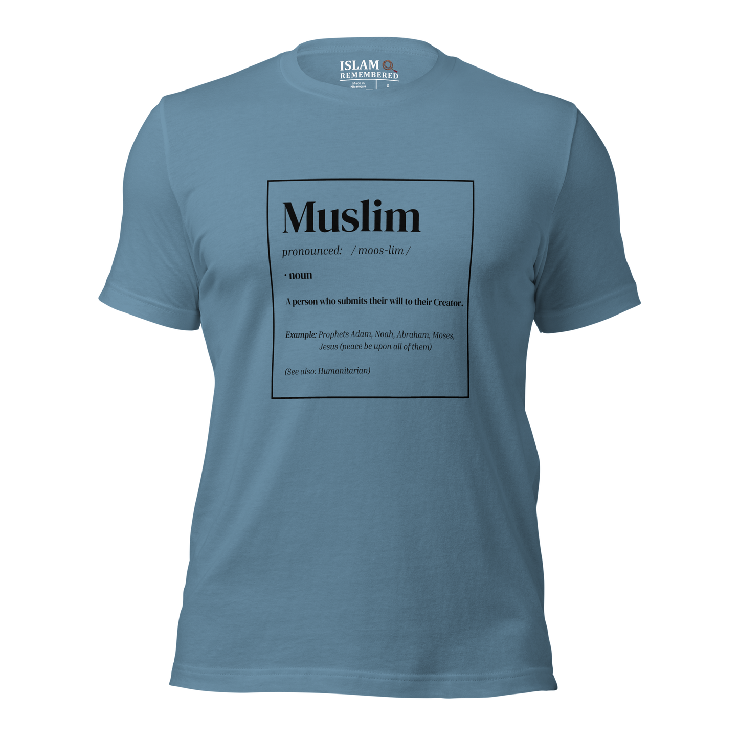 ADULT T-Shirt - MUSLIM DEFINITION - Black