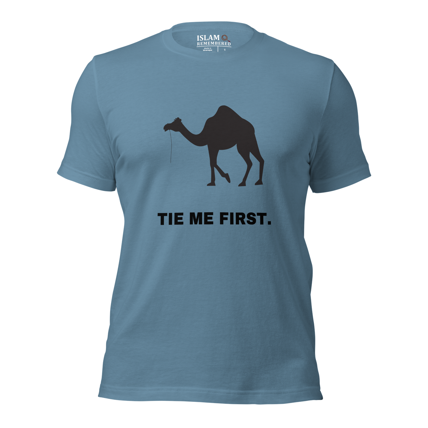 ADULT T-Shirt - TIE ME FIRST - Black