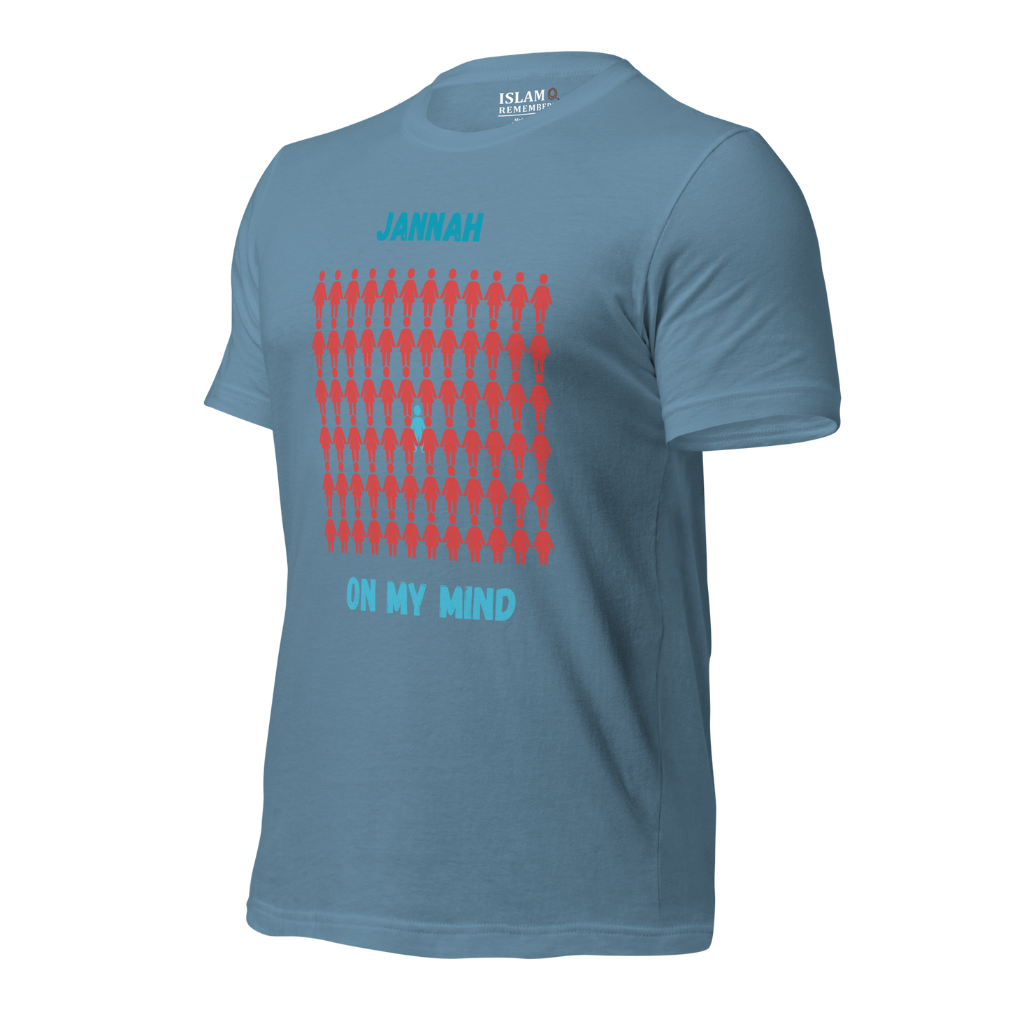 MEN's T-Shirt - JANNAH ON MY MIND - Blue