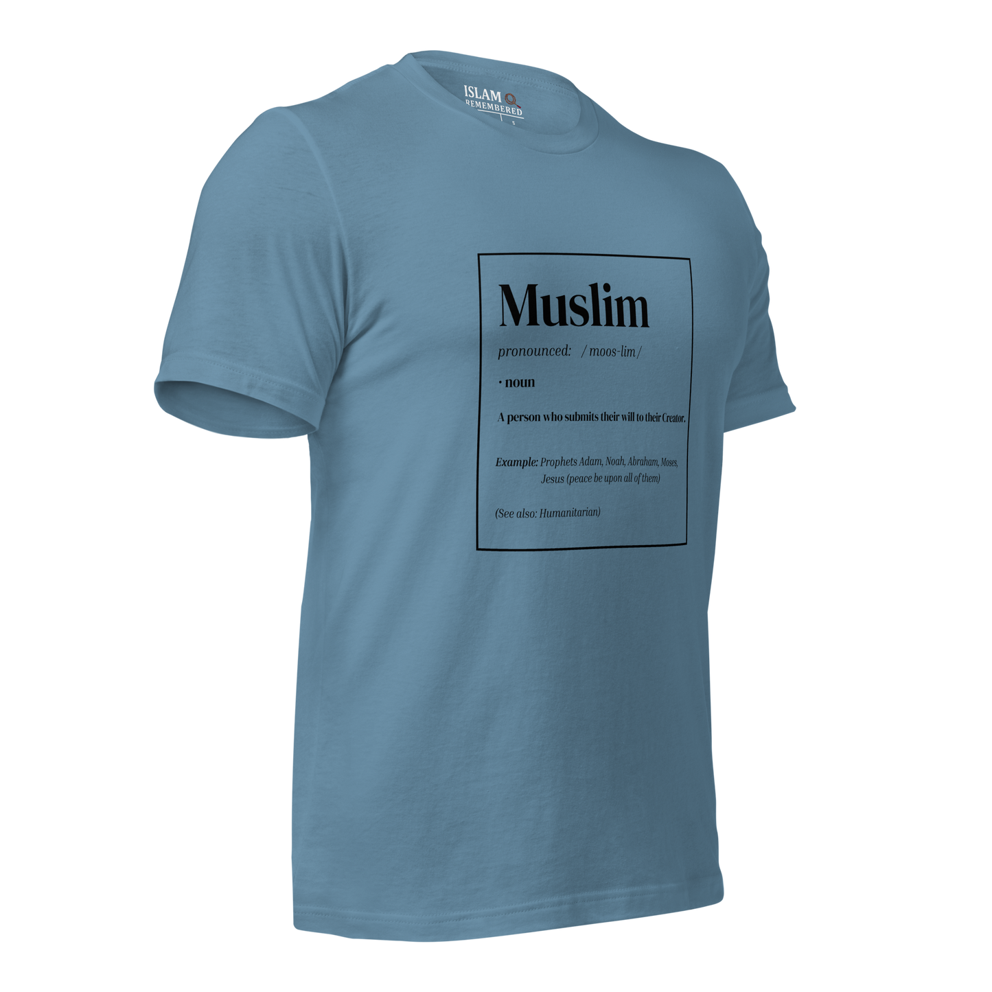 ADULT T-Shirt - MUSLIM DEFINITION - Black