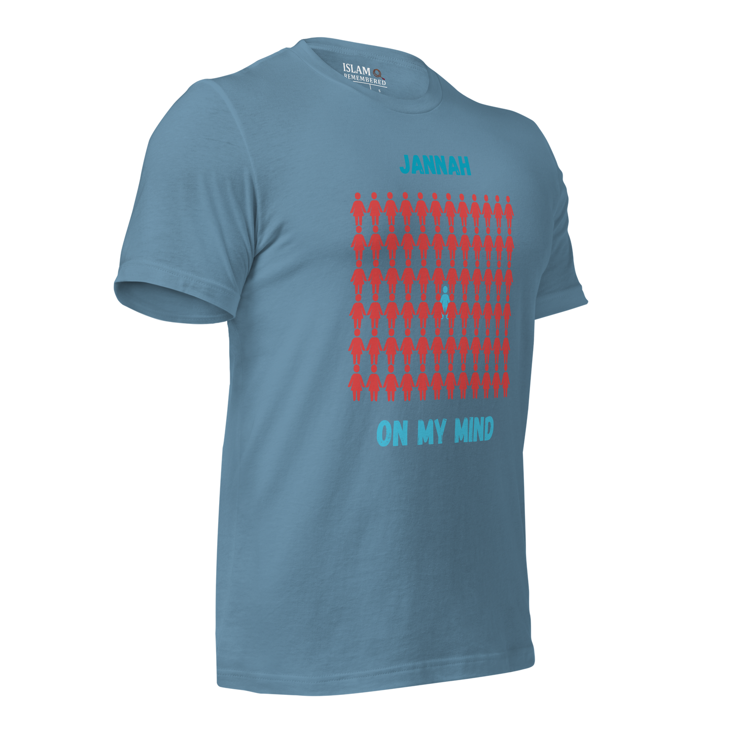 MEN's T-Shirt - JANNAH ON MY MIND - Blue