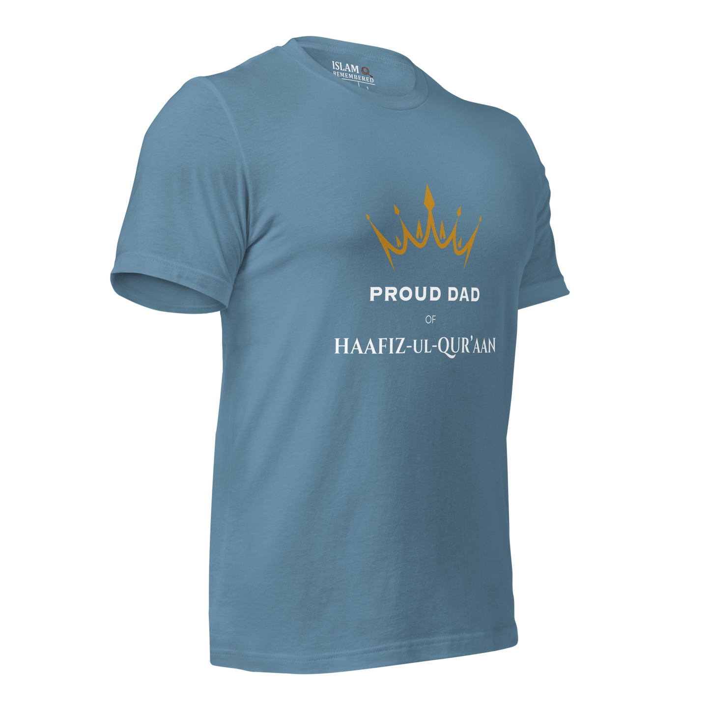 MEN's T-Shirt - PROUD DAD OF HAAFIZ - White