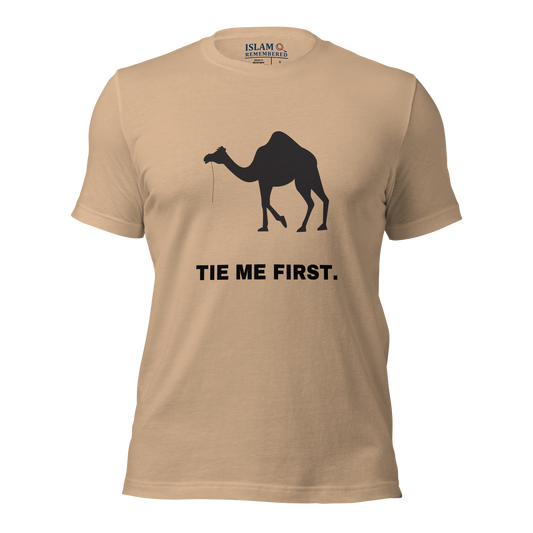 ADULT T-Shirt - TIE ME FIRST - Black