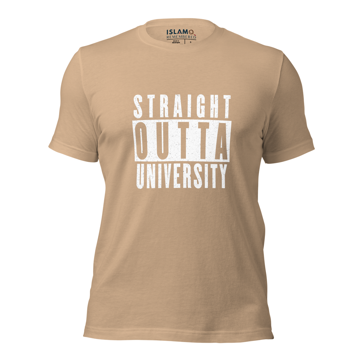 ADULT T-Shirt - STRAIGHT OUTTA UNIVERSITY