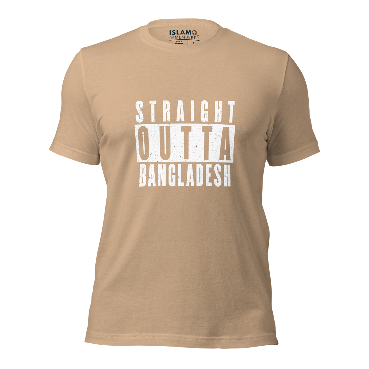 ADULT T-Shirt - STRAIGHT OUTTA BANGLADESH