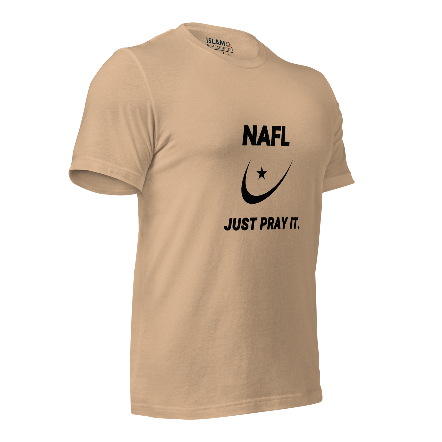 ADULT T-Shirt - NAFL JUST PRAY IT w/ Logo - Black