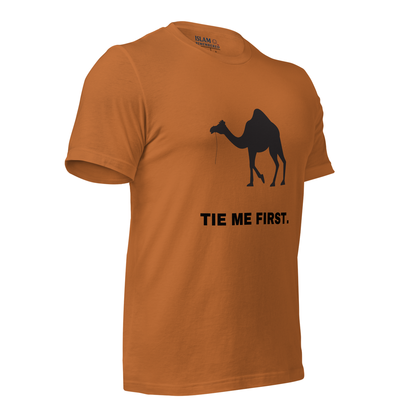 ADULT T-Shirt - TIE ME FIRST - Black