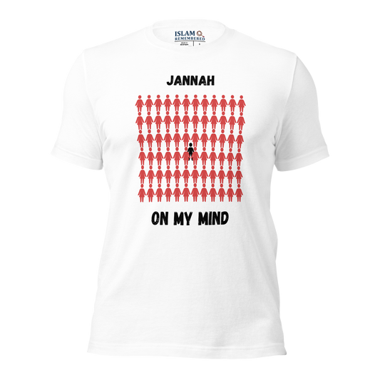MEN's T-Shirt - JANNAH ON MY MIND - Black