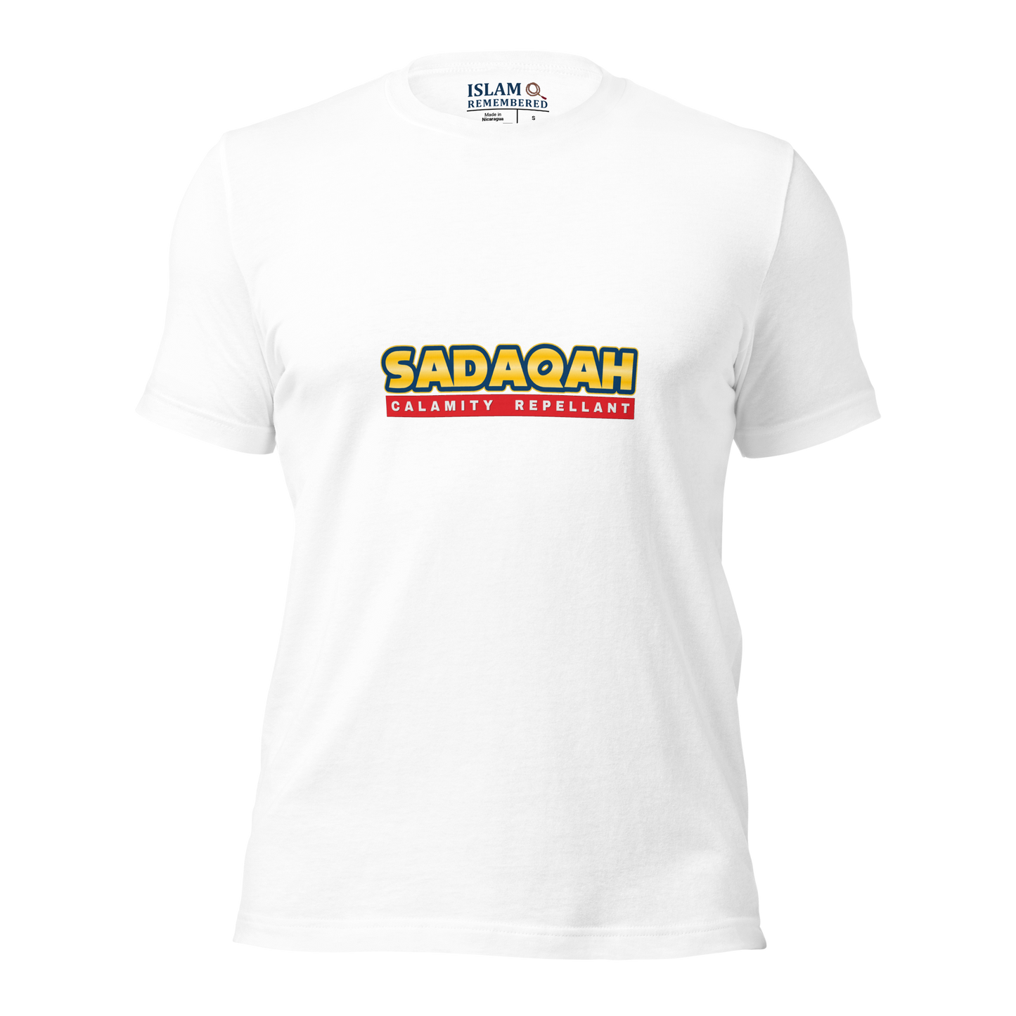 ADULT T-Shirt - SADAQAH CALAMITY REPELLANT