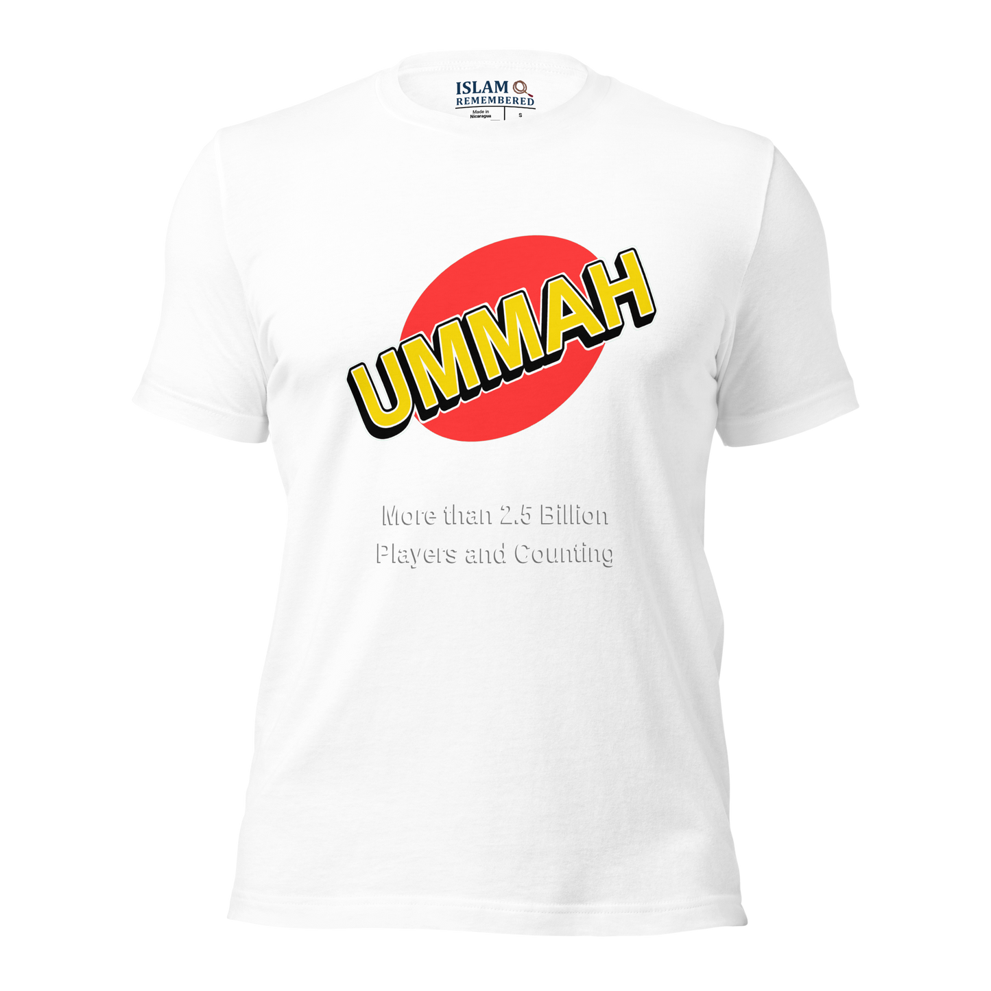 ADULT T-Shirt - UMMAH MORE THAN - White