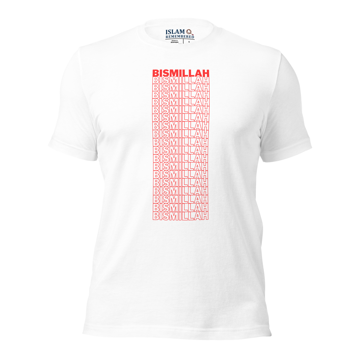 ADULT T-Shirt - BISMILLAH - Red