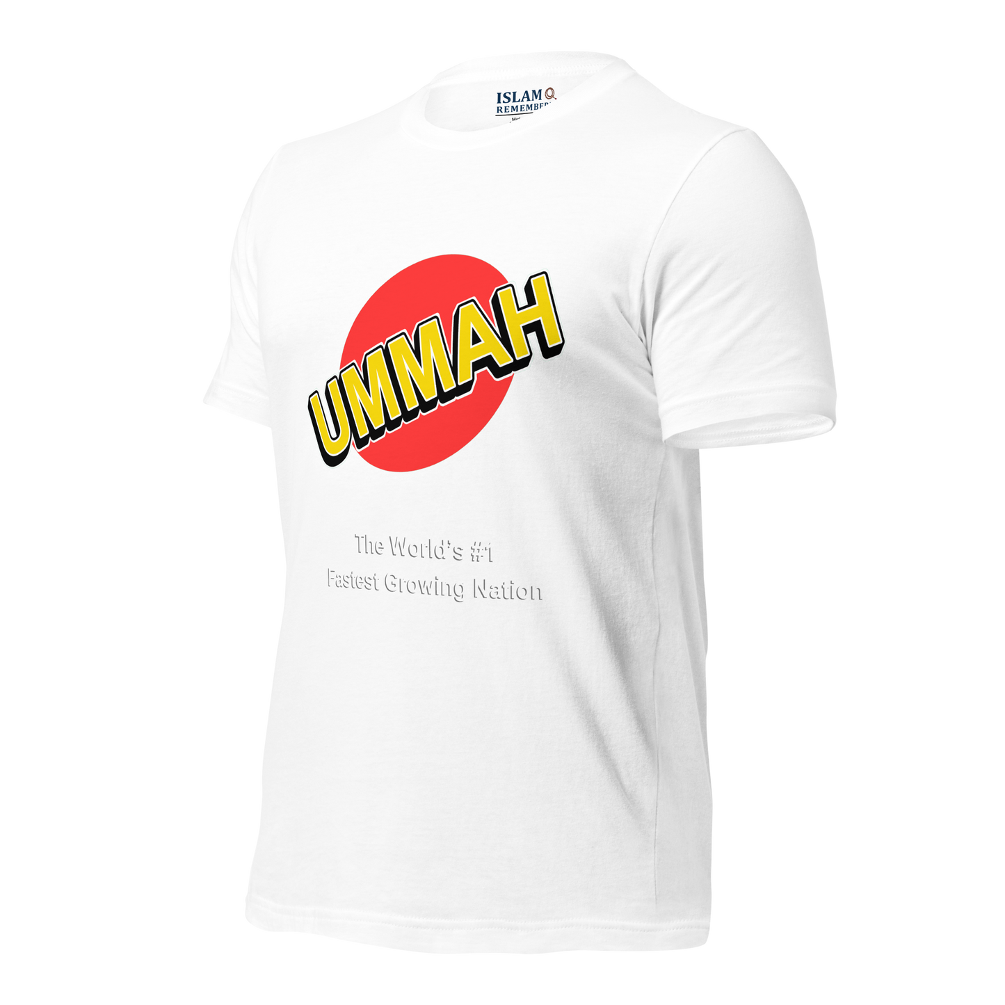ADULT T-Shirt - UMMAH THE WORLDS FIRST - White