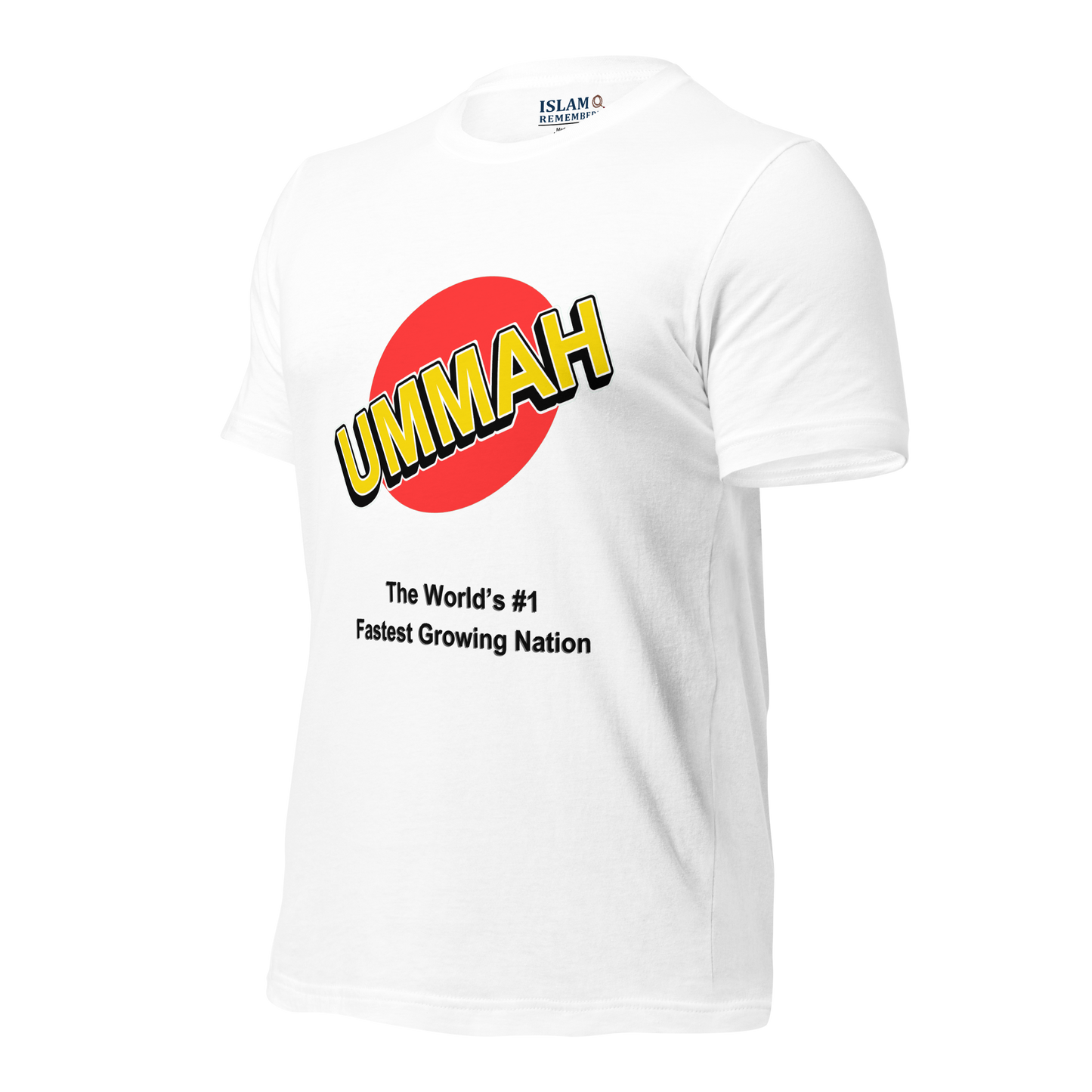 ADULT T-Shirt - UMMAH THE WORLDS FIRST - Black