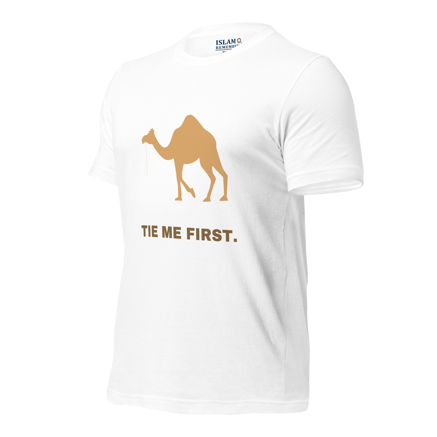 ADULT T-Shirt - TIE ME FIRST - Brown