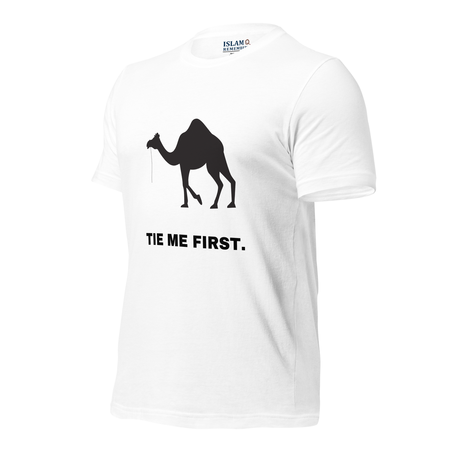 ADULT T-Shirt - TIE ME FIRST - Black
