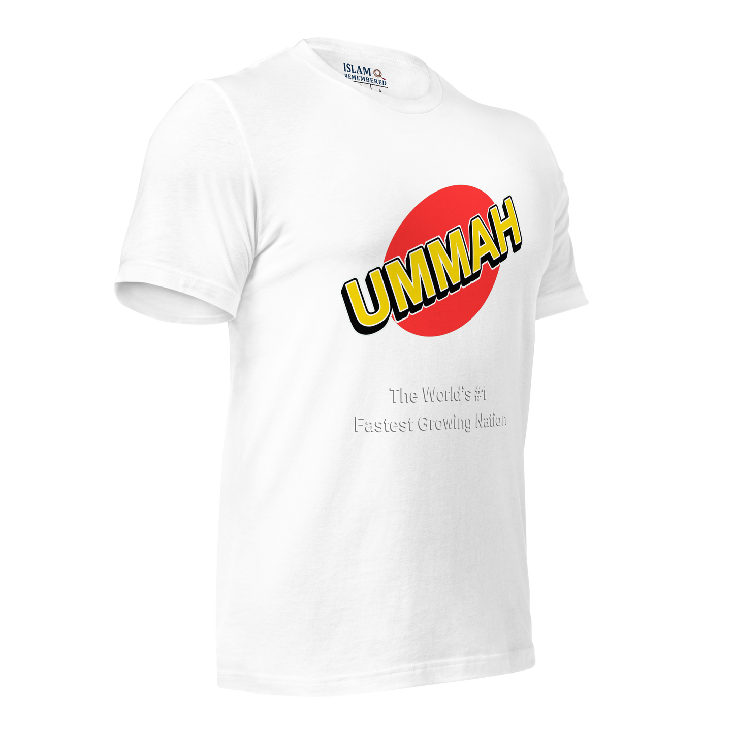 ADULT T-Shirt - UMMAH THE WORLDS FIRST - White
