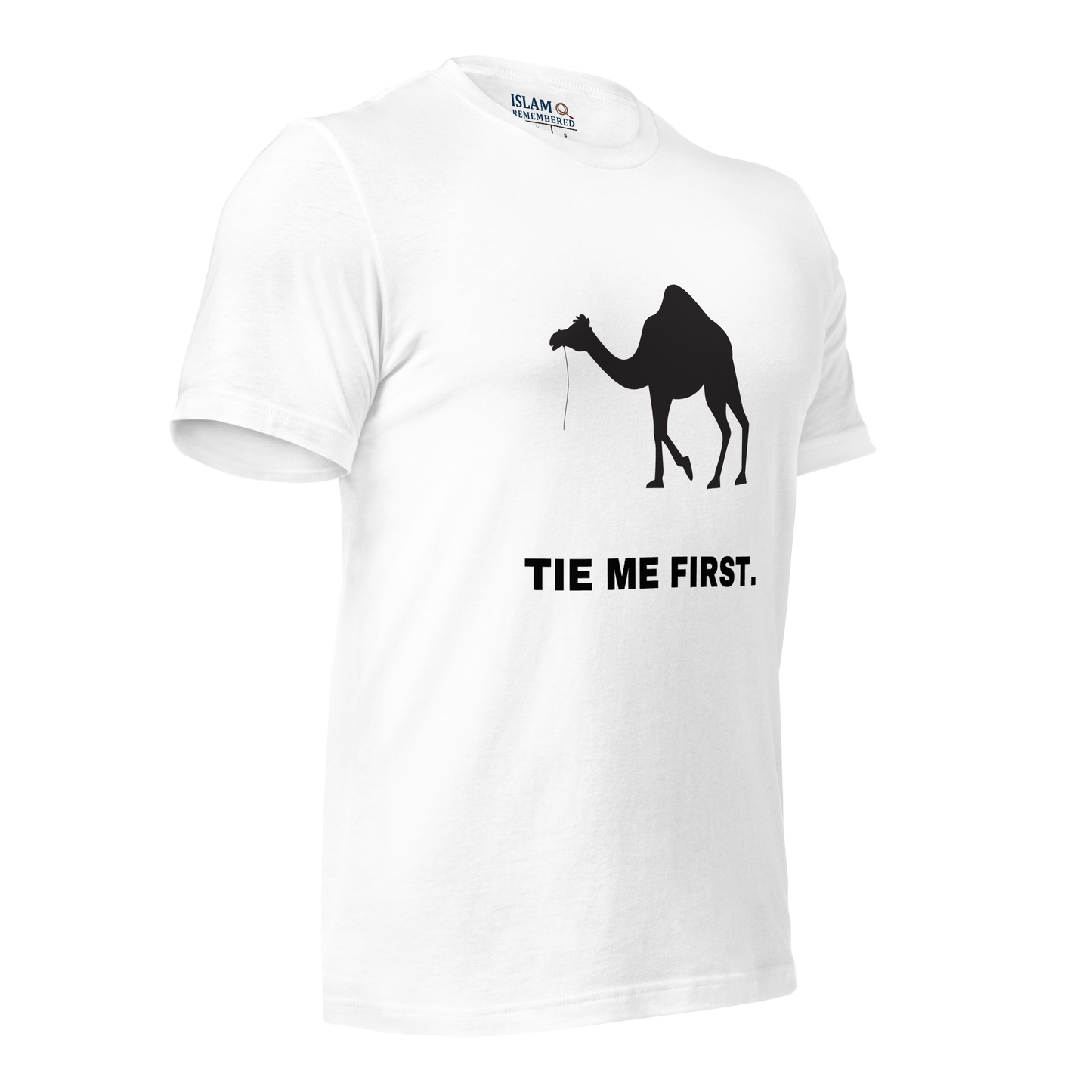 ADULT T-Shirt - TIE ME FIRST - Black