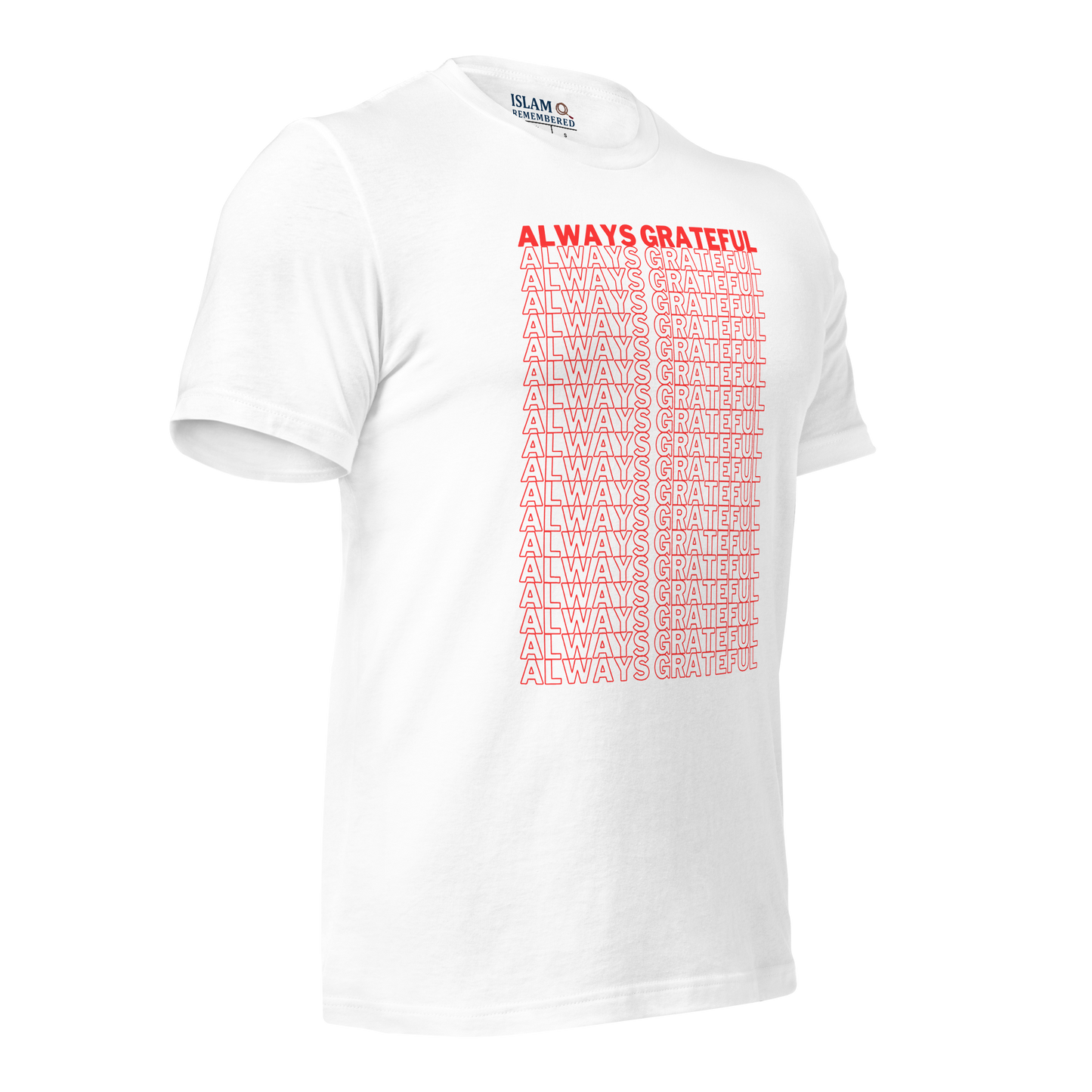 ADULT T-Shirt - ALWAYS GRATEFUL - Red