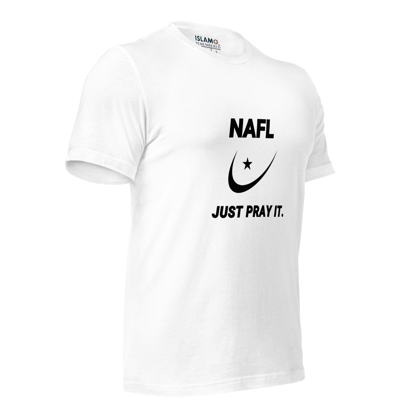 ADULT T-Shirt - NAFL JUST PRAY IT w/ Logo - Black