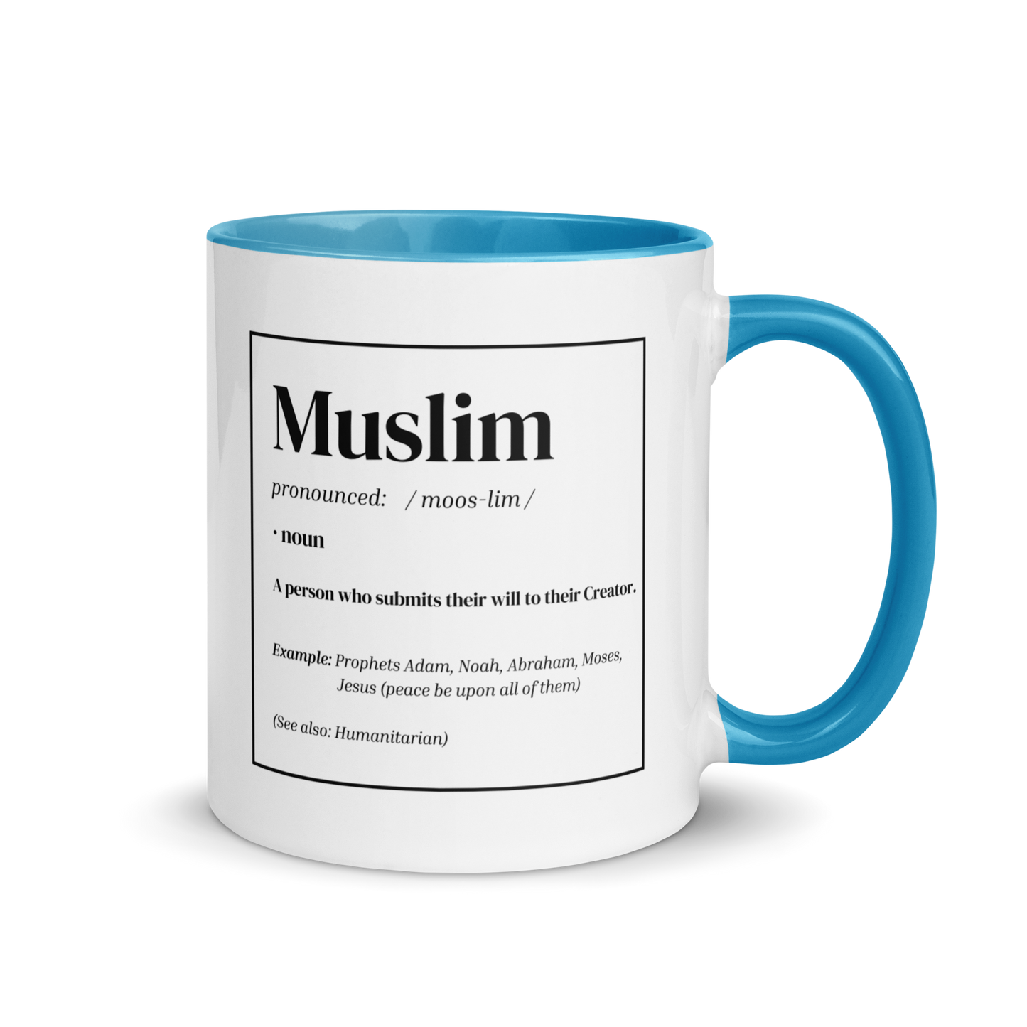 MUG w/ Color Inside - MUSLIM DEFINITION