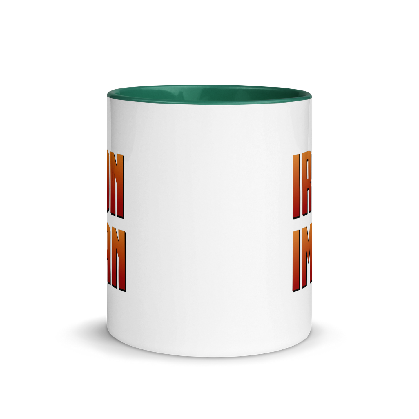 MUG Glossy Black - IRON IMAN - Medium