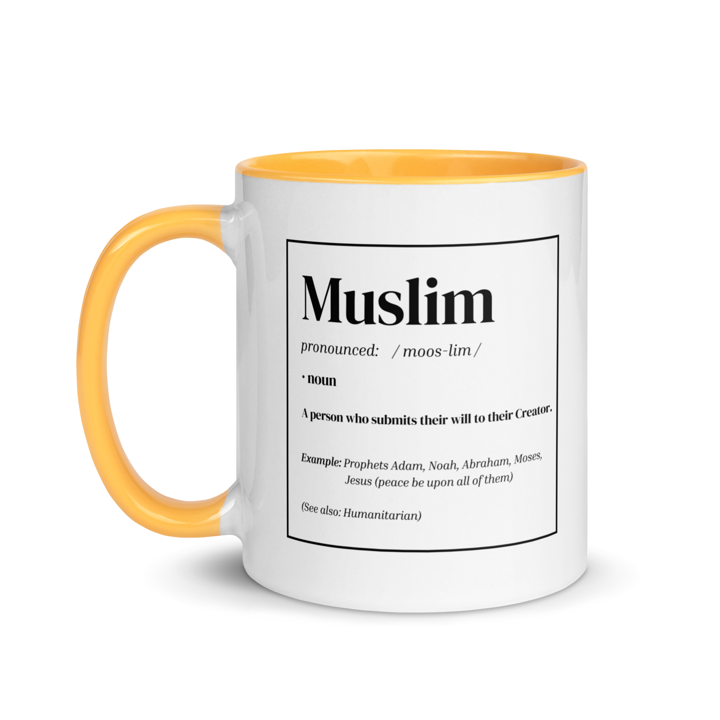 MUG w/ Color Inside - MUSLIM DEFINITION