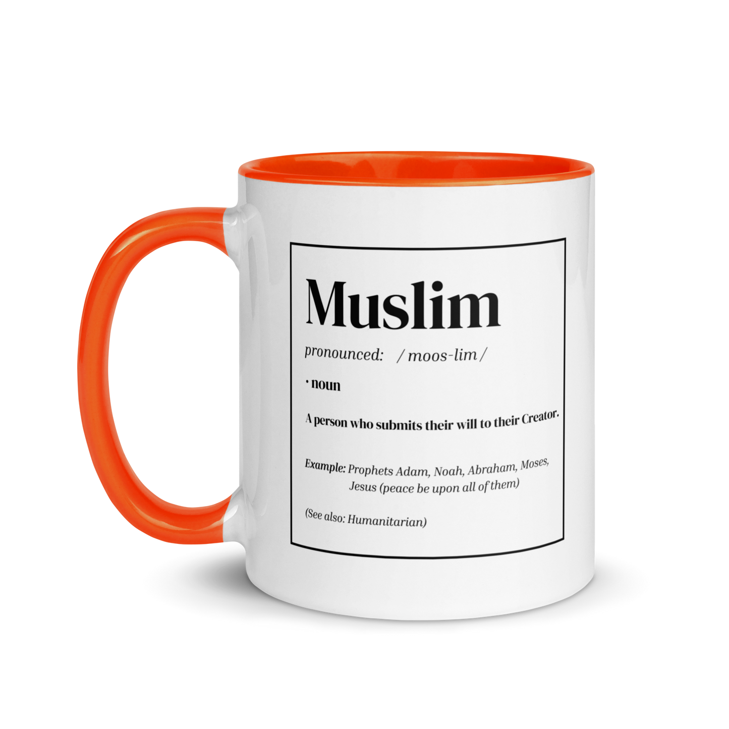 MUG w/ Color Inside - MUSLIM DEFINITION