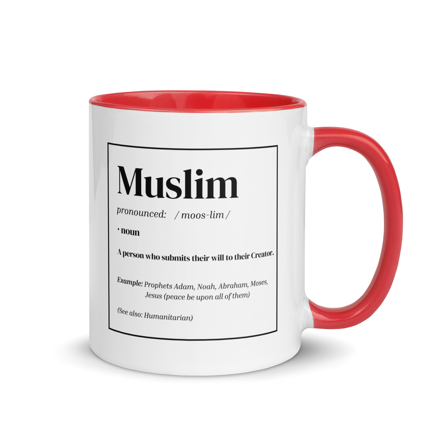 MUG w/ Color Inside - MUSLIM DEFINITION