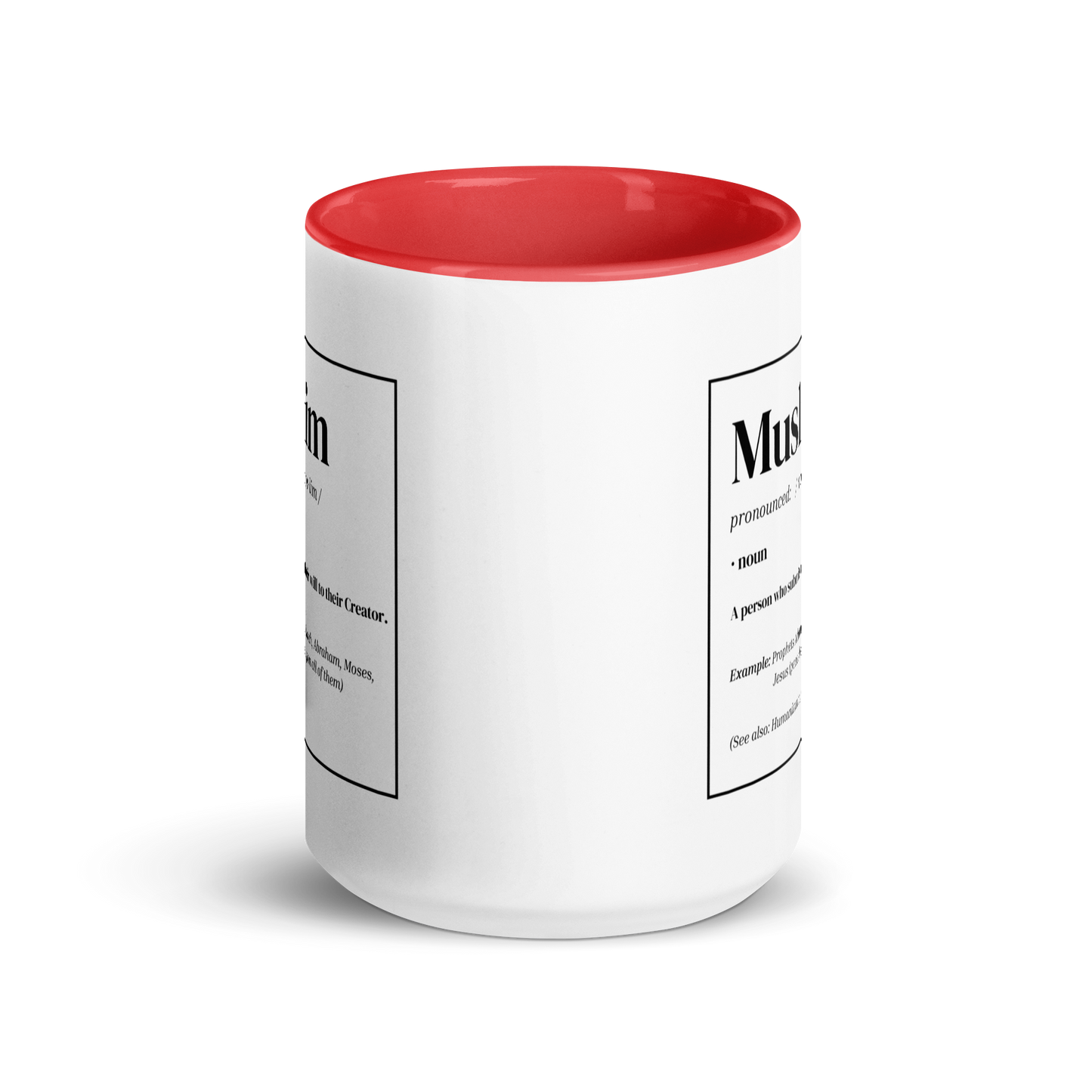 MUG w/ Color Inside - MUSLIM DEFINITION