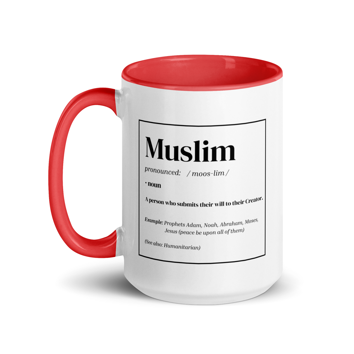 MUG w/ Color Inside - MUSLIM DEFINITION