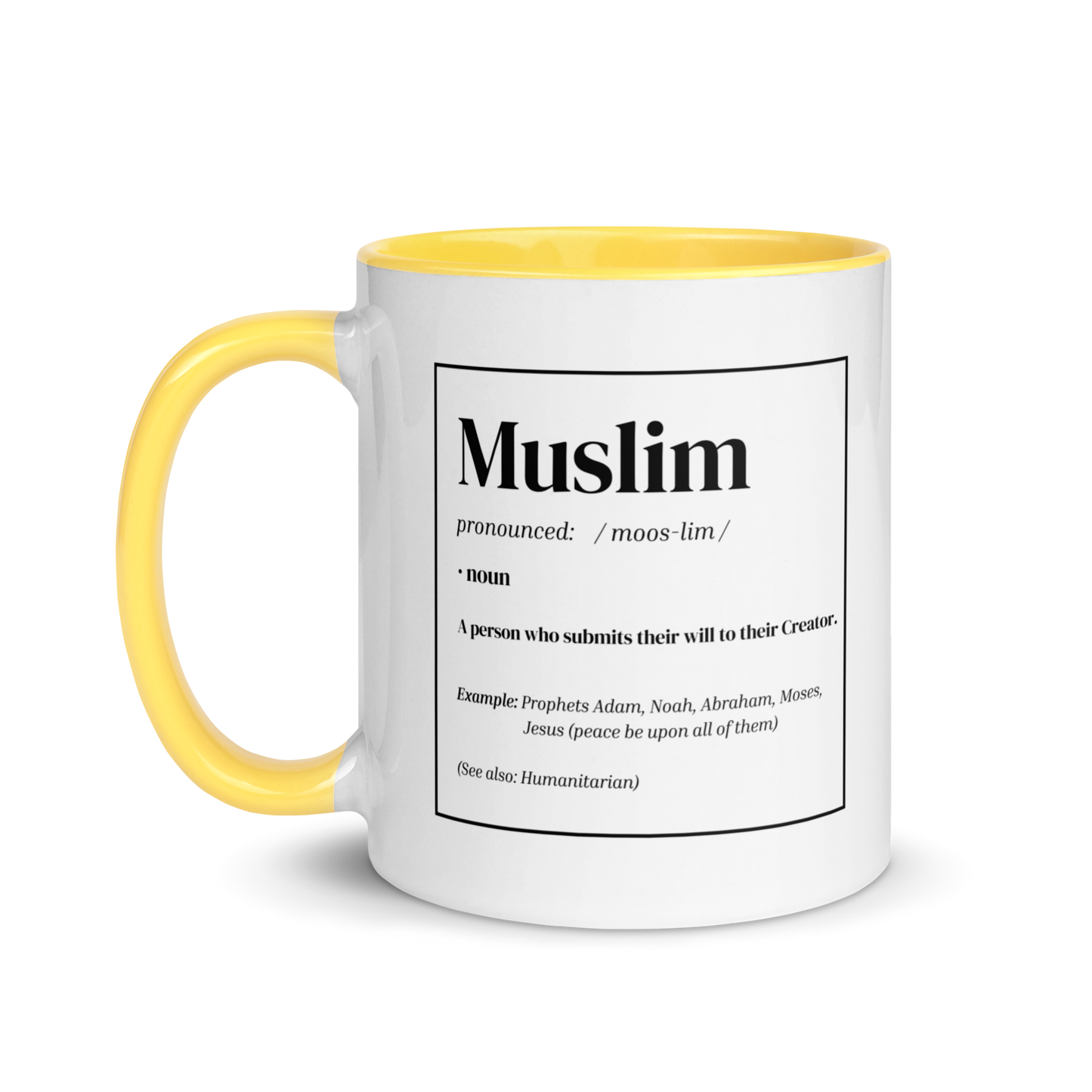 MUG w/ Color Inside - MUSLIM DEFINITION