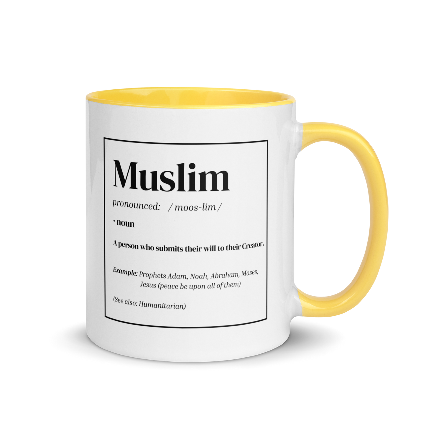 MUG w/ Color Inside - MUSLIM DEFINITION