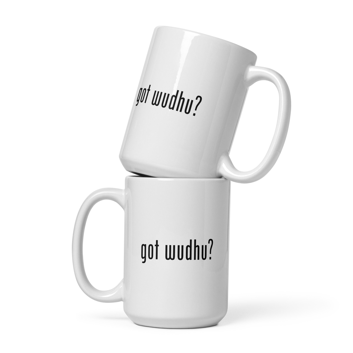 MUG Glossy White - GOT WUDHU