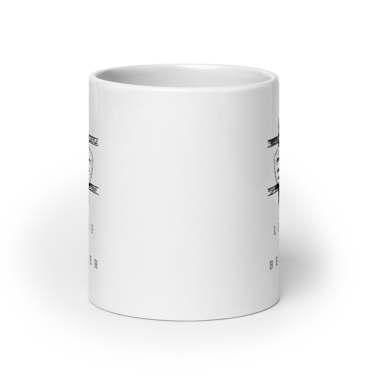 MUG Glossy White - LIFE OF A BELIEVER