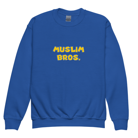 CHILDREN's Crewneck Sweatshirt - MUSLIM BROS - Large