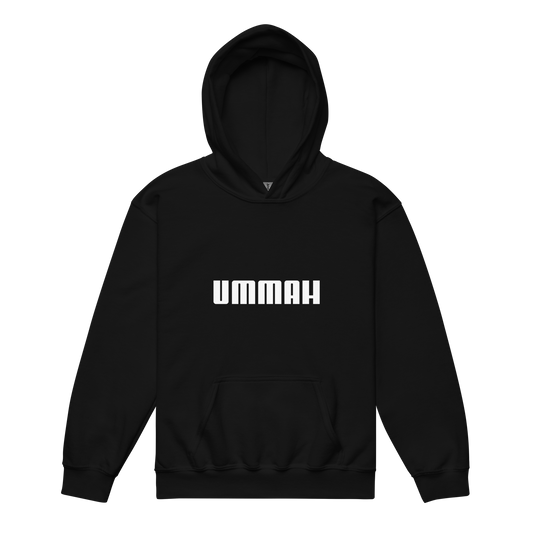 CHILDREN's Hoodie Heavy Blend (Youth) - UMMAH - White