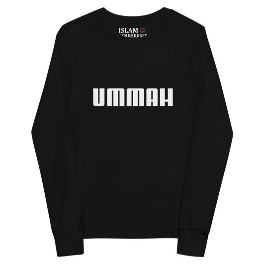 CHILDREN's Long Sleeve - UMMAH - White
