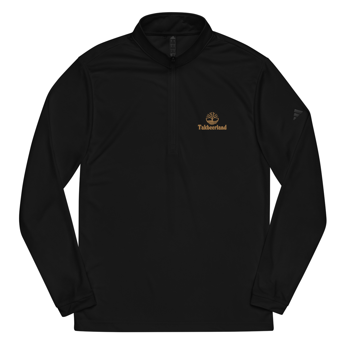 JACKET ADDIDAS Quarter Zip - TAKBEERLAND - Gold