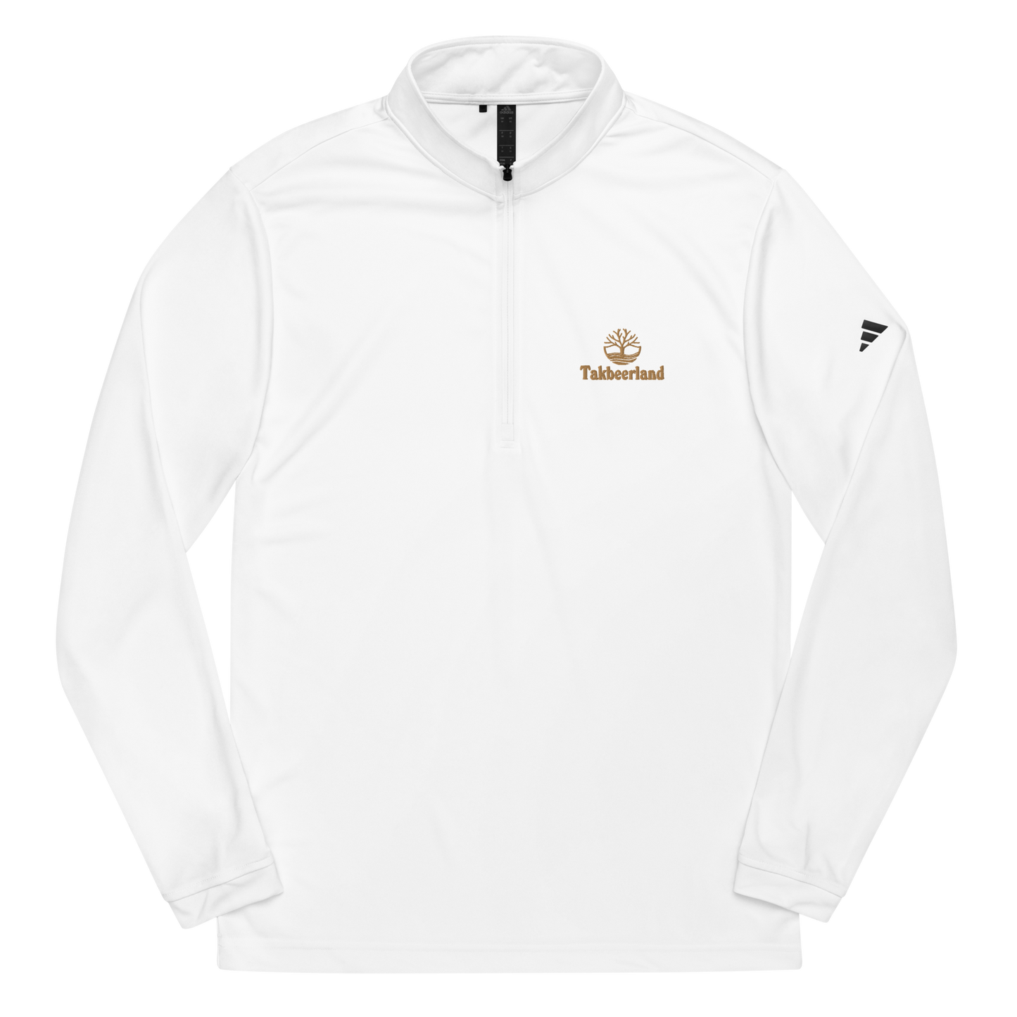 JACKET ADDIDAS Quarter Zip - TAKBEERLAND - Gold