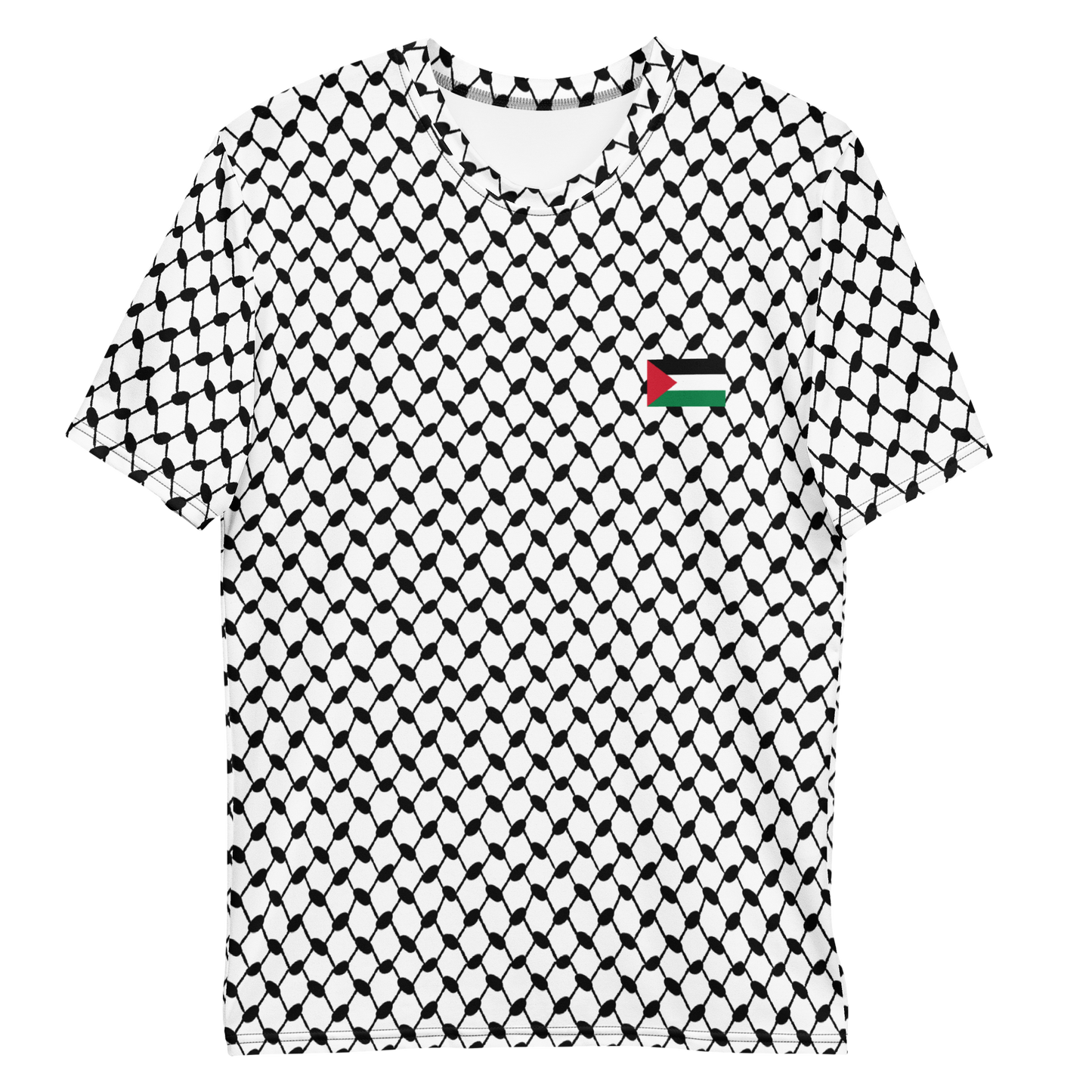 MEN's T-shirt - KUFIYAH w/ FLAG