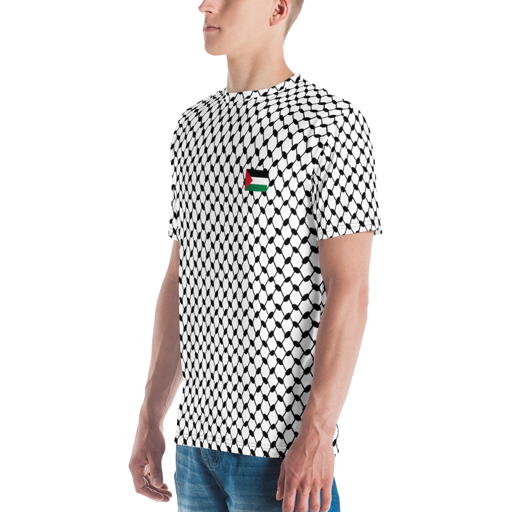 MEN's T-shirt - KUFIYAH w/ FLAG